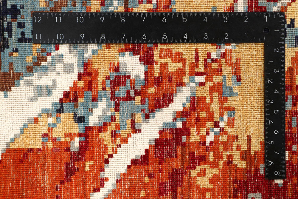 Multi Colored Abstract 8' 1 x 8' 2 - No. 65213 - ALRUG Rug Store