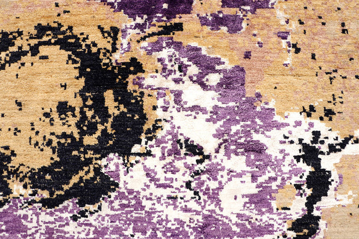 Multi Colored Abstract 8'  1" x 8'  2" - No. QA34549