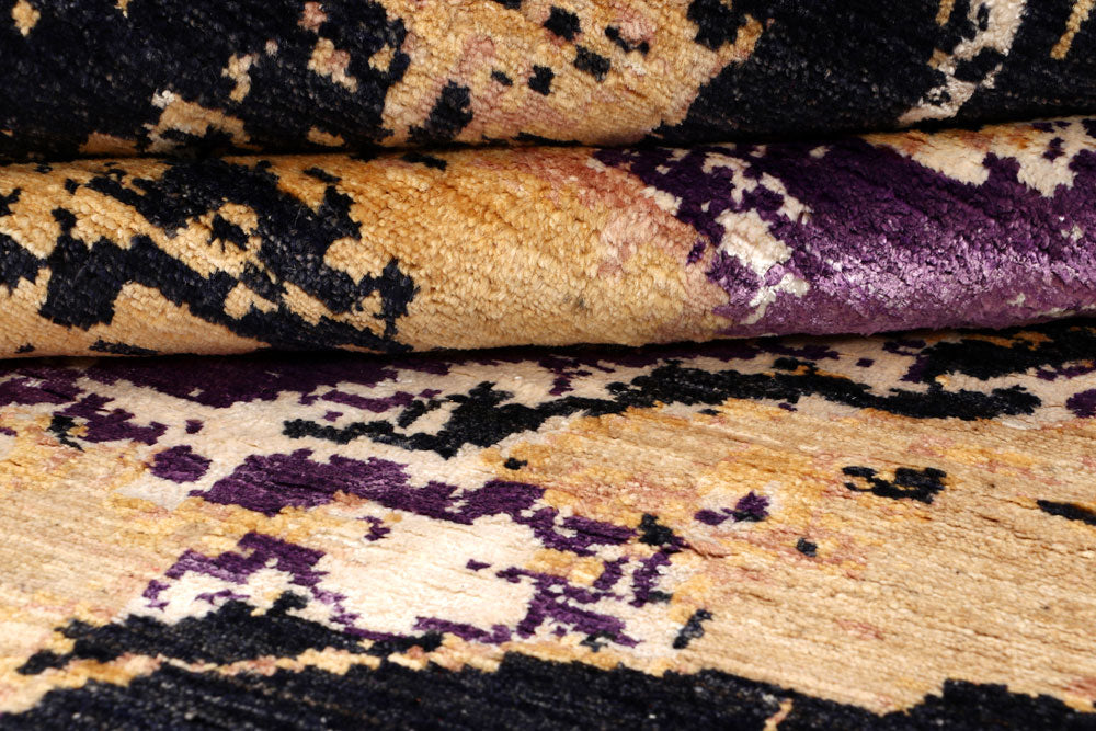 Multi Colored Abstract 8' 1 x 8' 2 - No. 65214 - ALRUG Rug Store