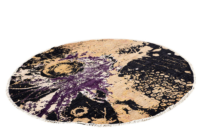 Multi Colored Abstract 8' 1 x 8' 2 - No. 65214 - ALRUG Rug Store