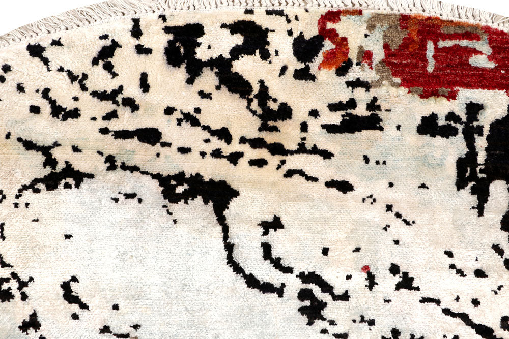 Multi Colored Abstract 8' 1 x 8' 2 - No. 65217 - ALRUG Rug Store