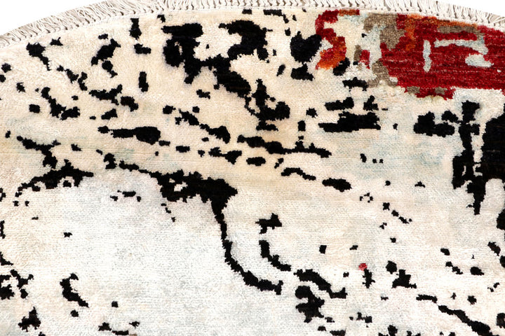 Multi Colored Abstract 8' 1 x 8' 2 - No. 65217 - ALRUG Rug Store