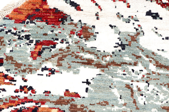 Multi Colored Abstract 8' 3 x 8' 1 - No. 65220 - ALRUG Rug Store