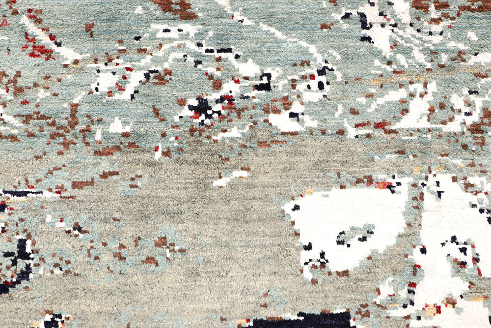 Multi Colored Abstract 8' 3 x 8' 1 - No. 65220 - ALRUG Rug Store