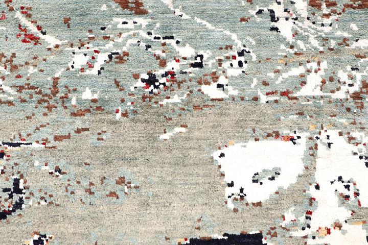 Multi Colored Abstract 8' 3 x 8' 1 - No. 65220 - ALRUG Rug Store