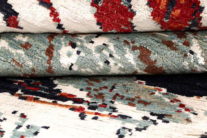 Multi Colored Abstract 8' 3 x 8' 1 - No. 65220 - ALRUG Rug Store