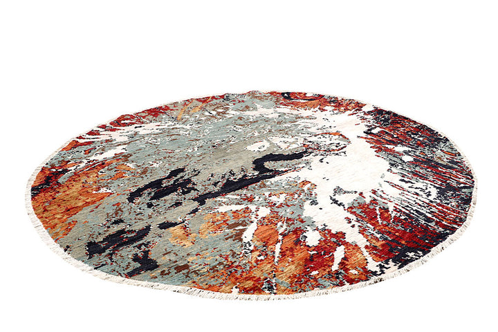 Multi Colored Abstract 8' 3 x 8' 1 - No. 65220 - ALRUG Rug Store