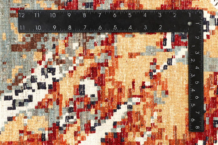 Multi Colored Abstract 8' 3 x 8' 1 - No. 65220 - ALRUG Rug Store