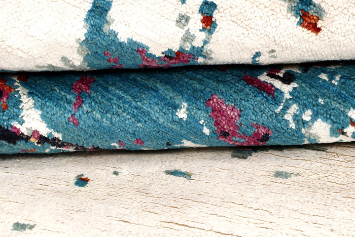 Multi Colored Abstract 8' 1 x 8' 1 - No. 65222 - ALRUG Rug Store