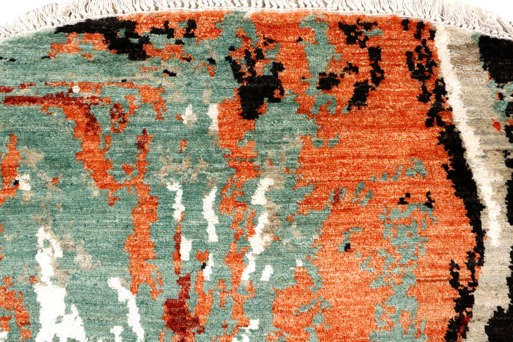 Multi Colored Abstract 8' 2 x 8' 2 - No. 65224 - ALRUG Rug Store