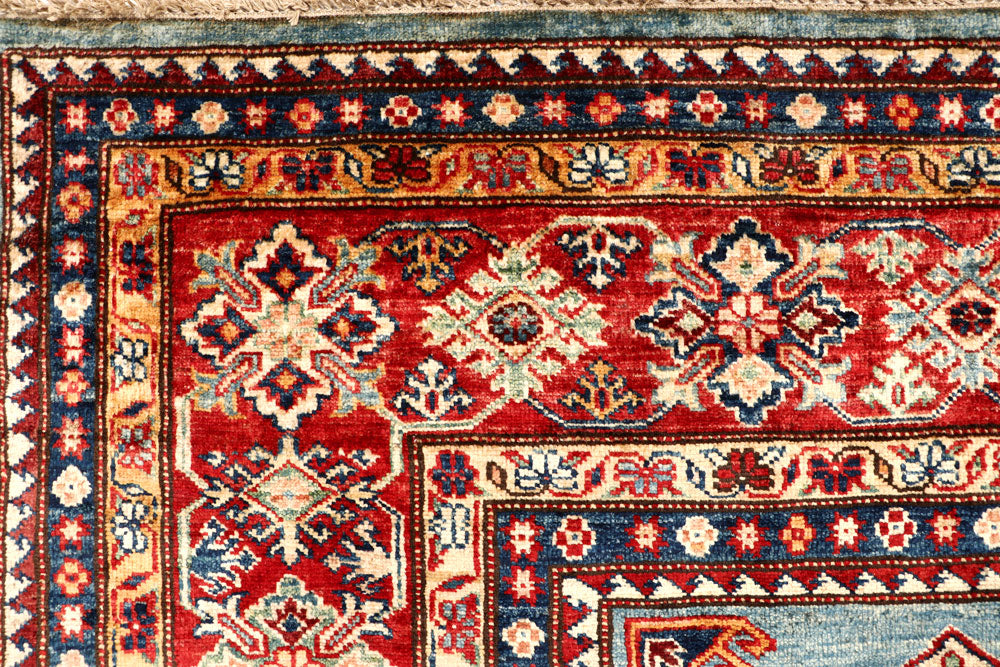 Light Slate Grey Kazak 8' 1 x 10' 4 - No. 65226 - ALRUG Rug Store