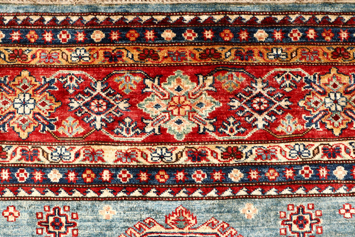 Light Slate Grey Kazak 8' 1 x 10' 4 - No. 65226 - ALRUG Rug Store