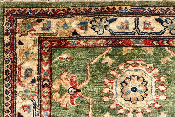 Olivedrab Kazak 2' 8 x 8' 1 - No. 65240 - ALRUG Rug Store