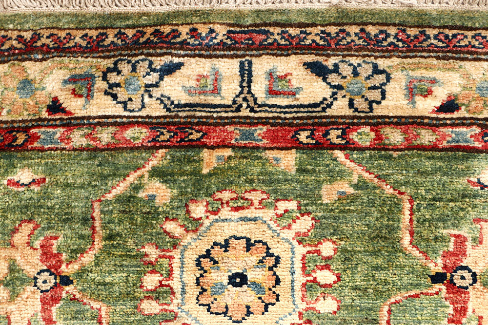 Olivedrab Kazak 2' 8 x 8' 1 - No. 65240 - ALRUG Rug Store