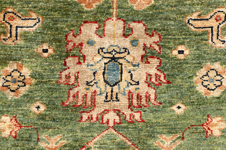 Olivedrab Kazak 2' 8 x 8' 1 - No. 65240 - ALRUG Rug Store