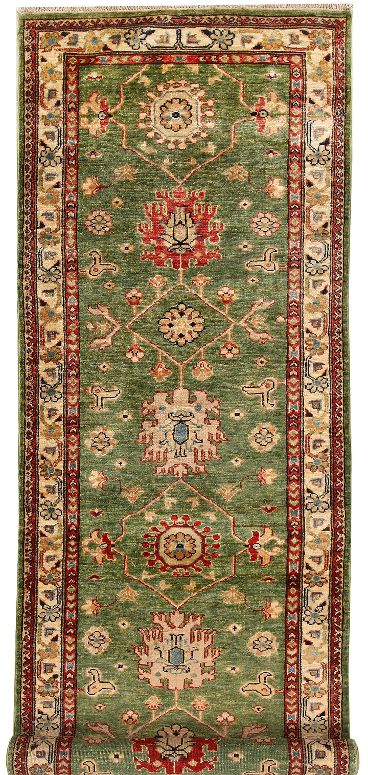 Olivedrab Kazak 2' 8 x 8' 1 - No. 65240 - ALRUG Rug Store