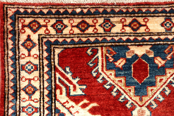 Firebrick Kazak 2' 9 x 8' 11 - No. 65241 - ALRUG Rug Store