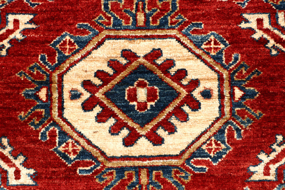 Firebrick Kazak 2' 9 x 8' 11 - No. 65241 - ALRUG Rug Store