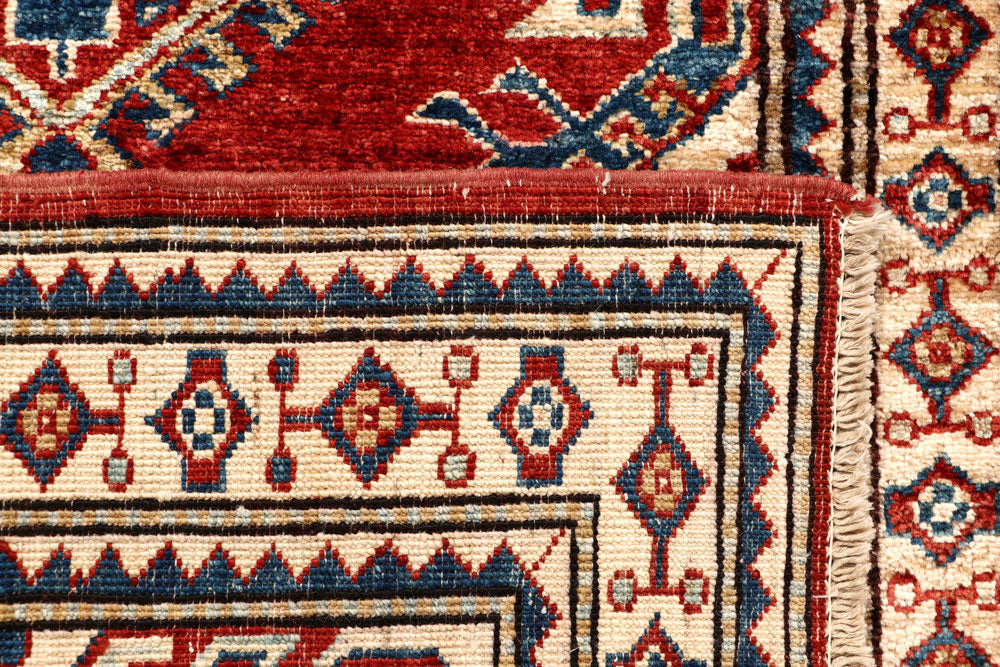 Firebrick Kazak 2' 9 x 8' 11 - No. 65241 - ALRUG Rug Store