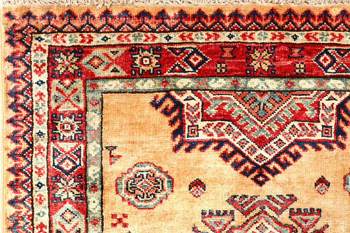 Sandy Brown Kazak 2' 7 x 7' 10 - No. 65245 - ALRUG Rug Store