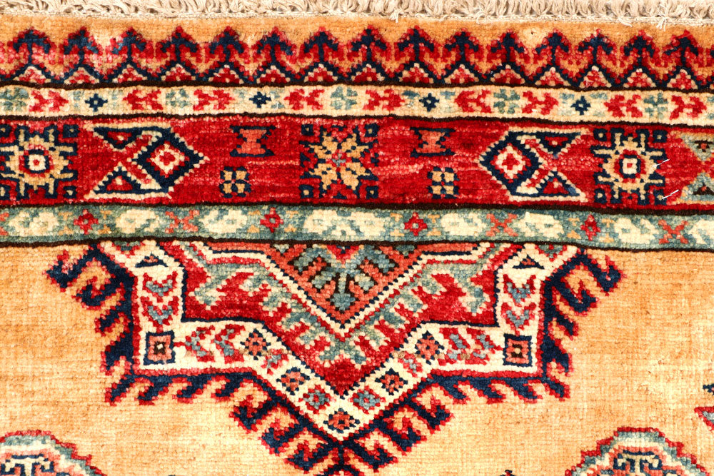 Sandy Brown Kazak 2' 7 x 7' 10 - No. 65245 - ALRUG Rug Store