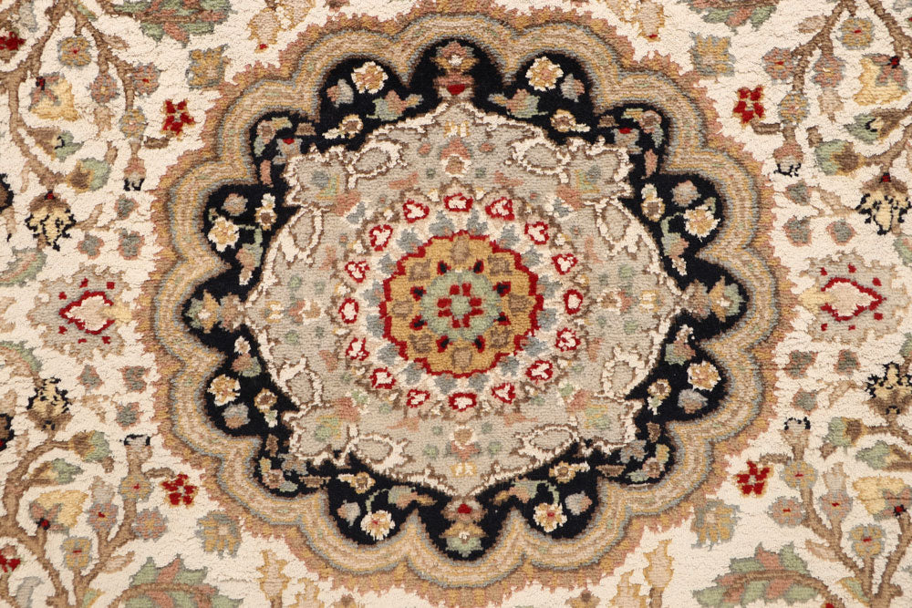 Ivory Tree of Life 4' 1 x 6' 2 - No. 65252 - ALRUG Rug Store