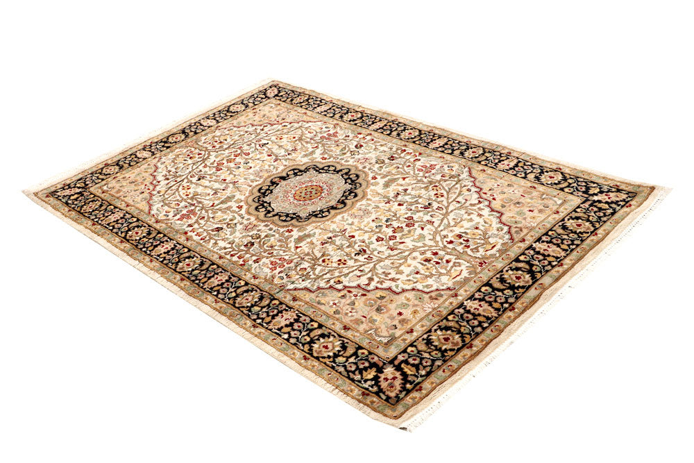 Ivory Tree of Life 4' 1 x 6' 2 - No. 65252 - ALRUG Rug Store