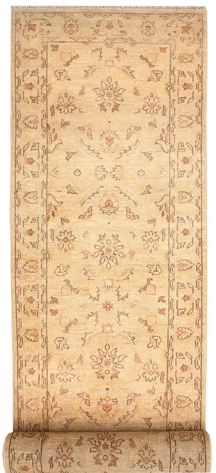 Bisque Oushak 2'  6" x 11'  5" - No. QA53839
