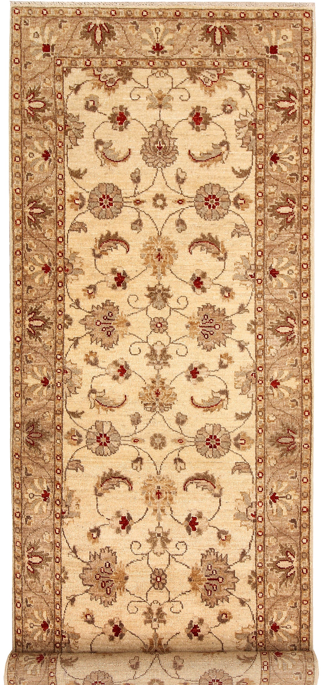 Navajo White Ziegler 2' 7 x 7' 7 - No. 65265 - ALRUG Rug Store