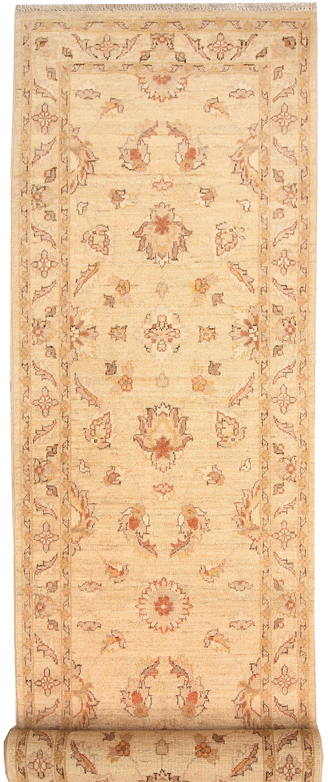 Bisque Oushak 2' 5 x 9' 4 - No. 65268 - ALRUG Rug Store