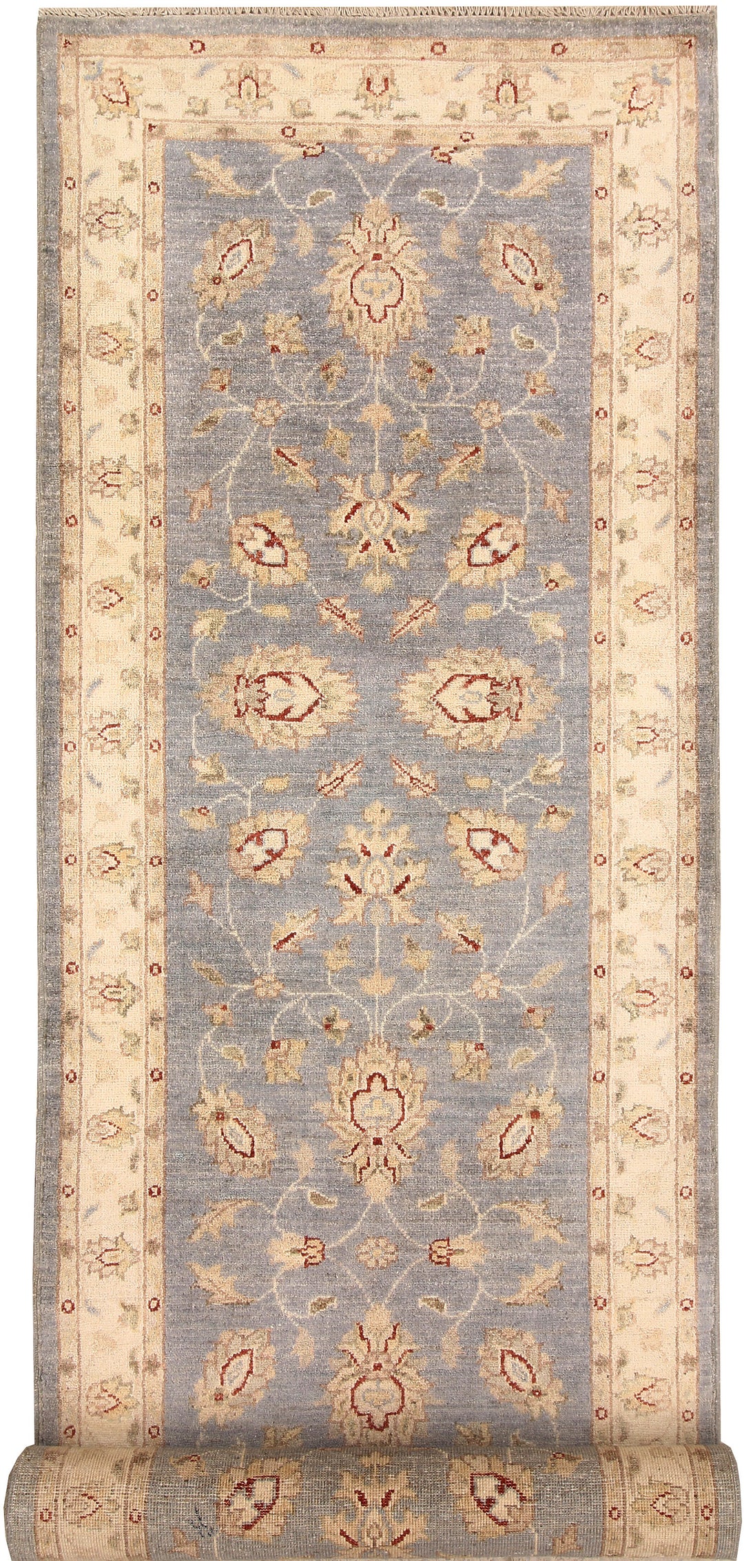 Silver Ziegler 2' 9 x 9' 11 - No. 65290 - ALRUG Rug Store