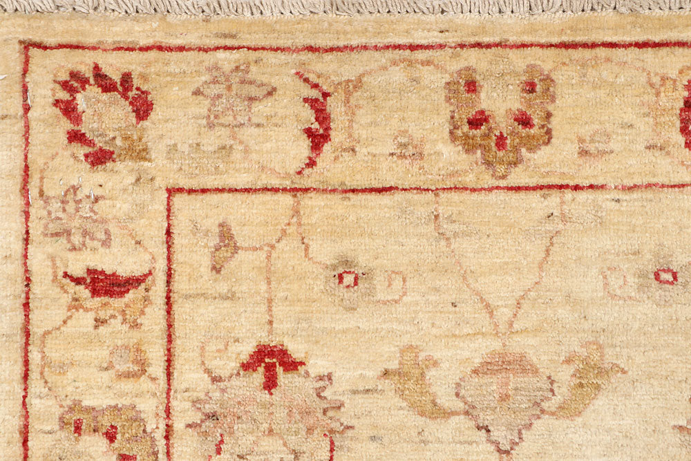 Blanched Almond Oushak 2' 5 x 9' 9 - No. 65291 - ALRUG Rug Store