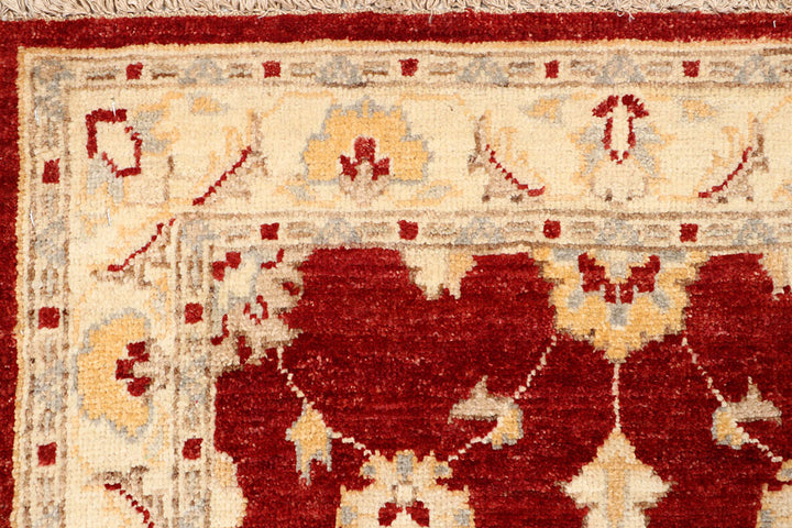 Dark Red Ziegler 2' 5 x 9' 7 - No. 65292 - ALRUG Rug Store