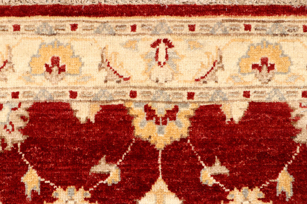 Dark Red Ziegler 2' 5 x 9' 7 - No. 65292 - ALRUG Rug Store