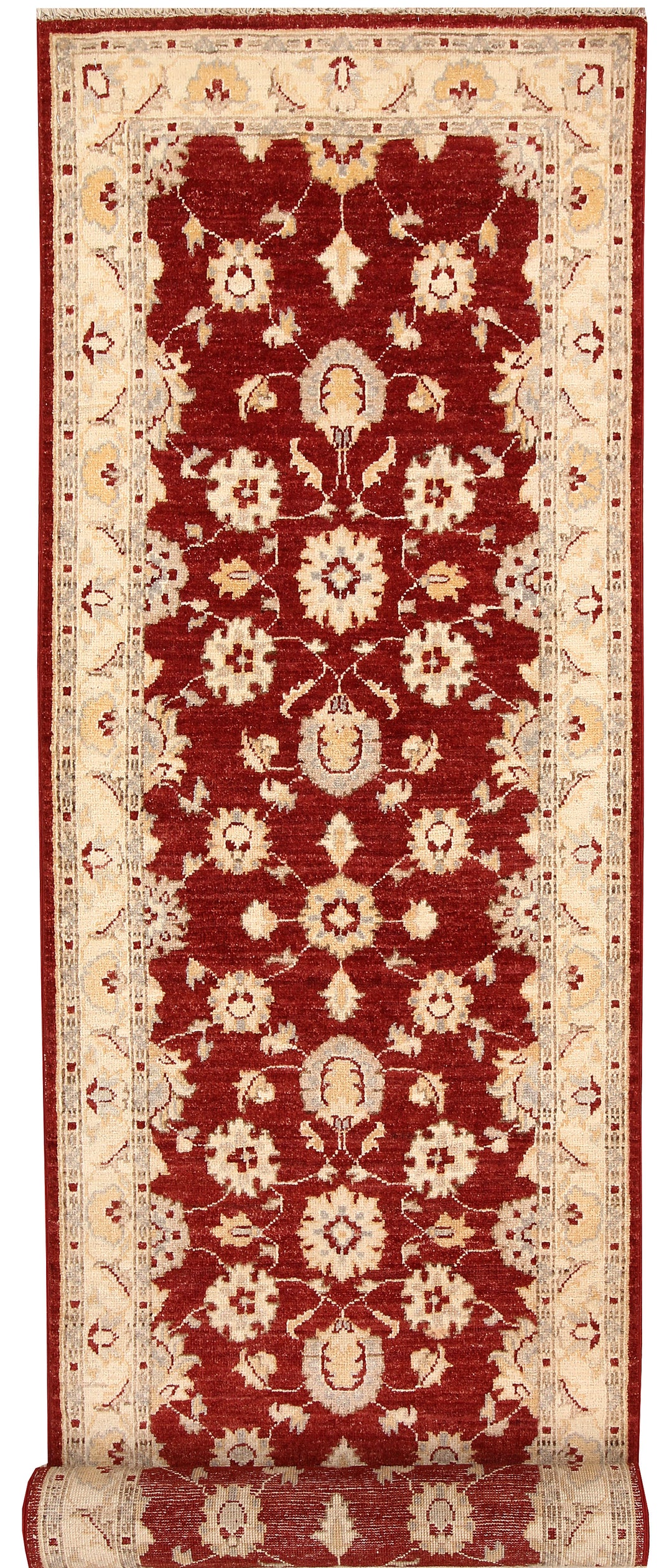 Dark Red Ziegler 2' 5 x 9' 7 - No. 65292 - ALRUG Rug Store