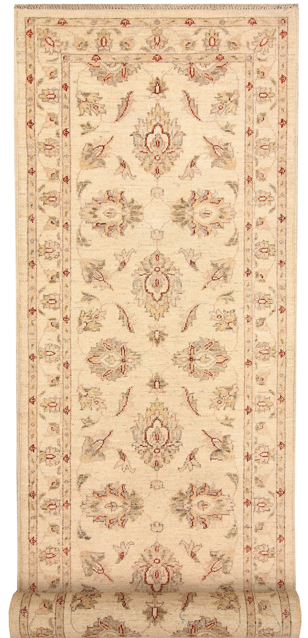 Blanched Almond Oushak 2' 9 x 9' 8 - No. 65293 - ALRUG Rug Store