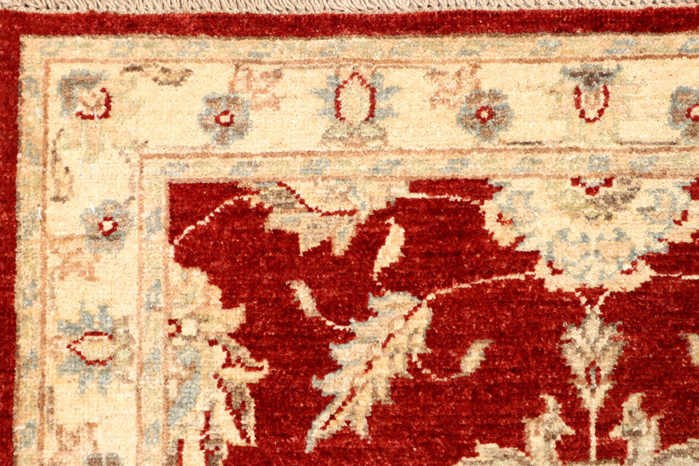 Dark Red Ziegler 2' 9 x 9' 4 - No. 65294 - ALRUG Rug Store
