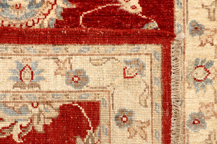 Dark Red Ziegler 2' 9 x 9' 4 - No. 65294 - ALRUG Rug Store