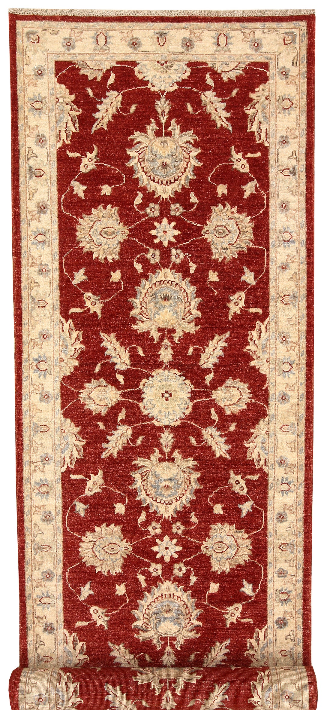 Dark Red Ziegler 2' 9 x 9' 4 - No. 65294 - ALRUG Rug Store