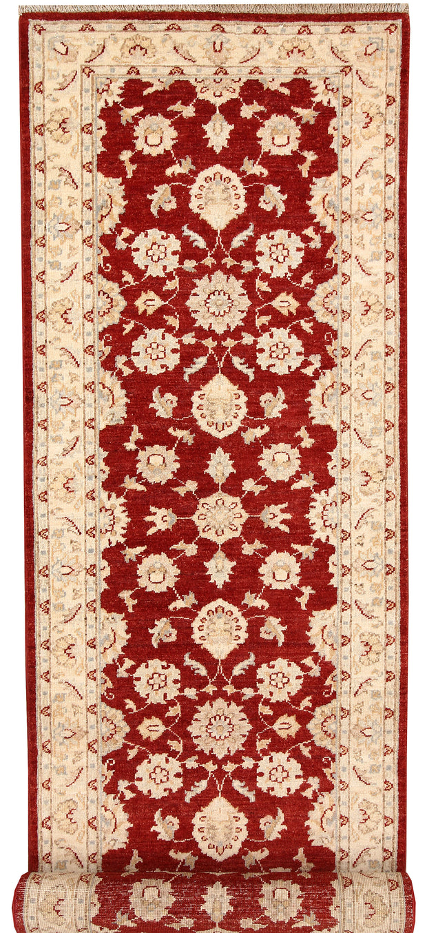 Dark Red Ziegler 2' 6 x 9' 8 - No. 65307 - ALRUG Rug Store