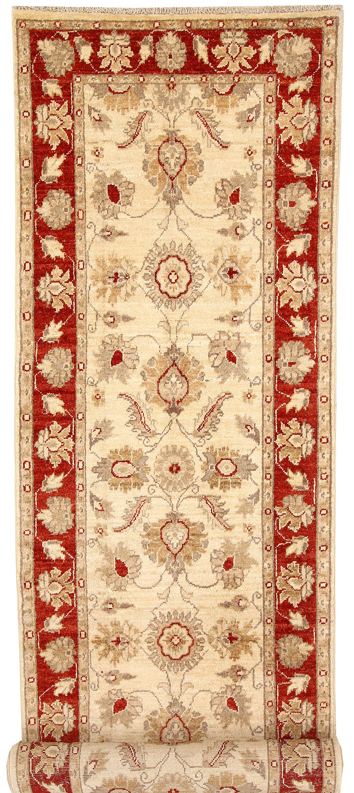 Blanched Almond Oushak 2'  7" x 9'  7" - No. QA45212