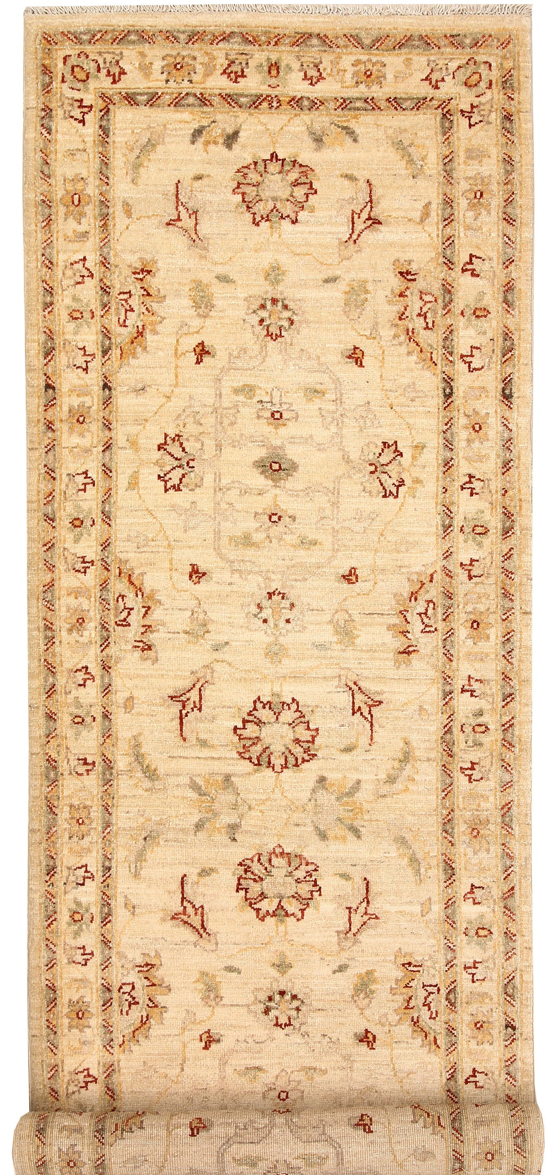 Blanched Almond Ziegler 2' 9 x 8' 1 - No. 65320 - ALRUG Rug Store
