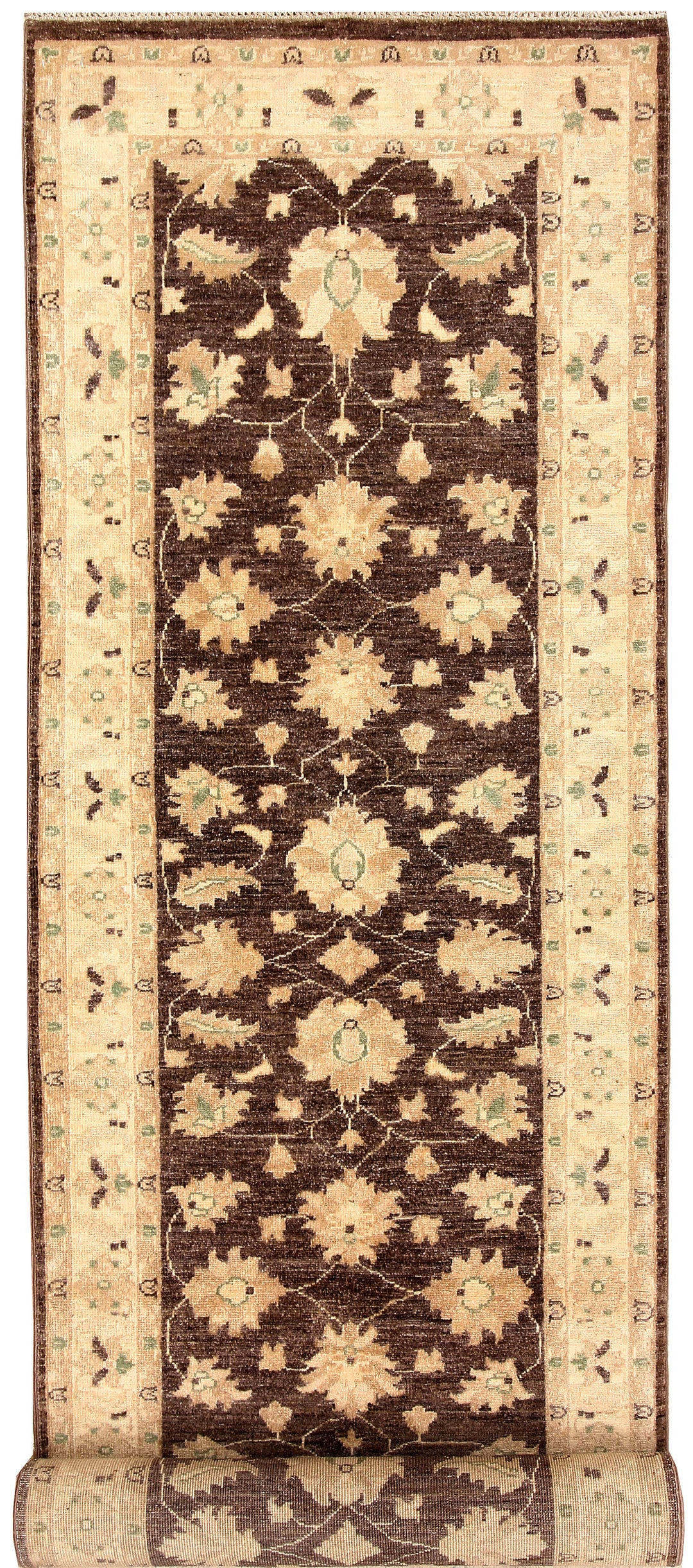 Saddle Brown Oushak 2' 7 x 9' 10 - No. 65334 - ALRUG Rug Store