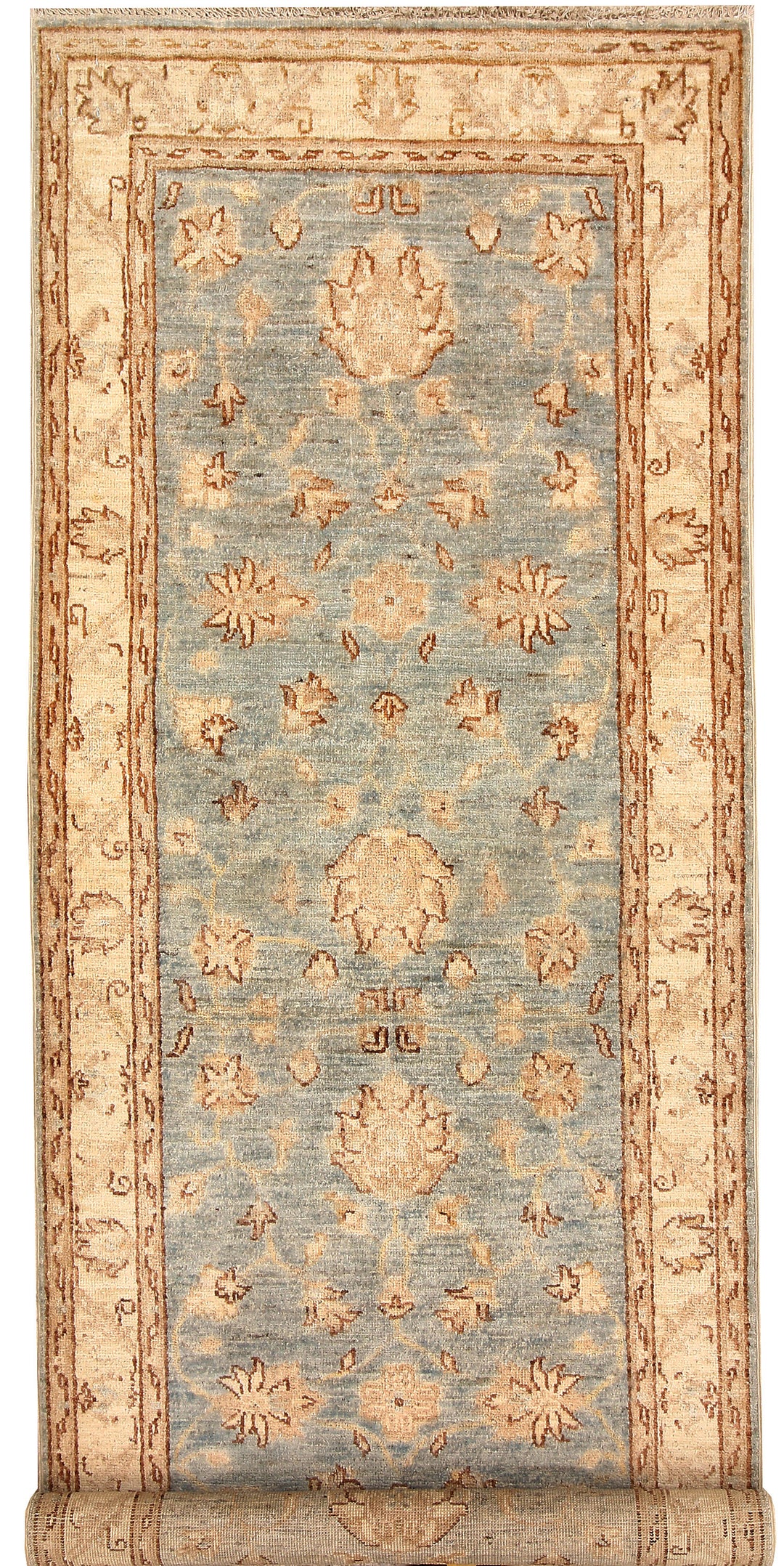 Light Slate Grey Ziegler 2' 8 x 7' 2 - No. 65343 - ALRUG Rug Store