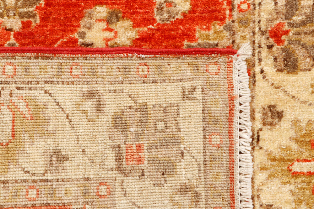 Orange Red Ziegler 2' 8 x 9' 5 - No. 65344 - ALRUG Rug Store