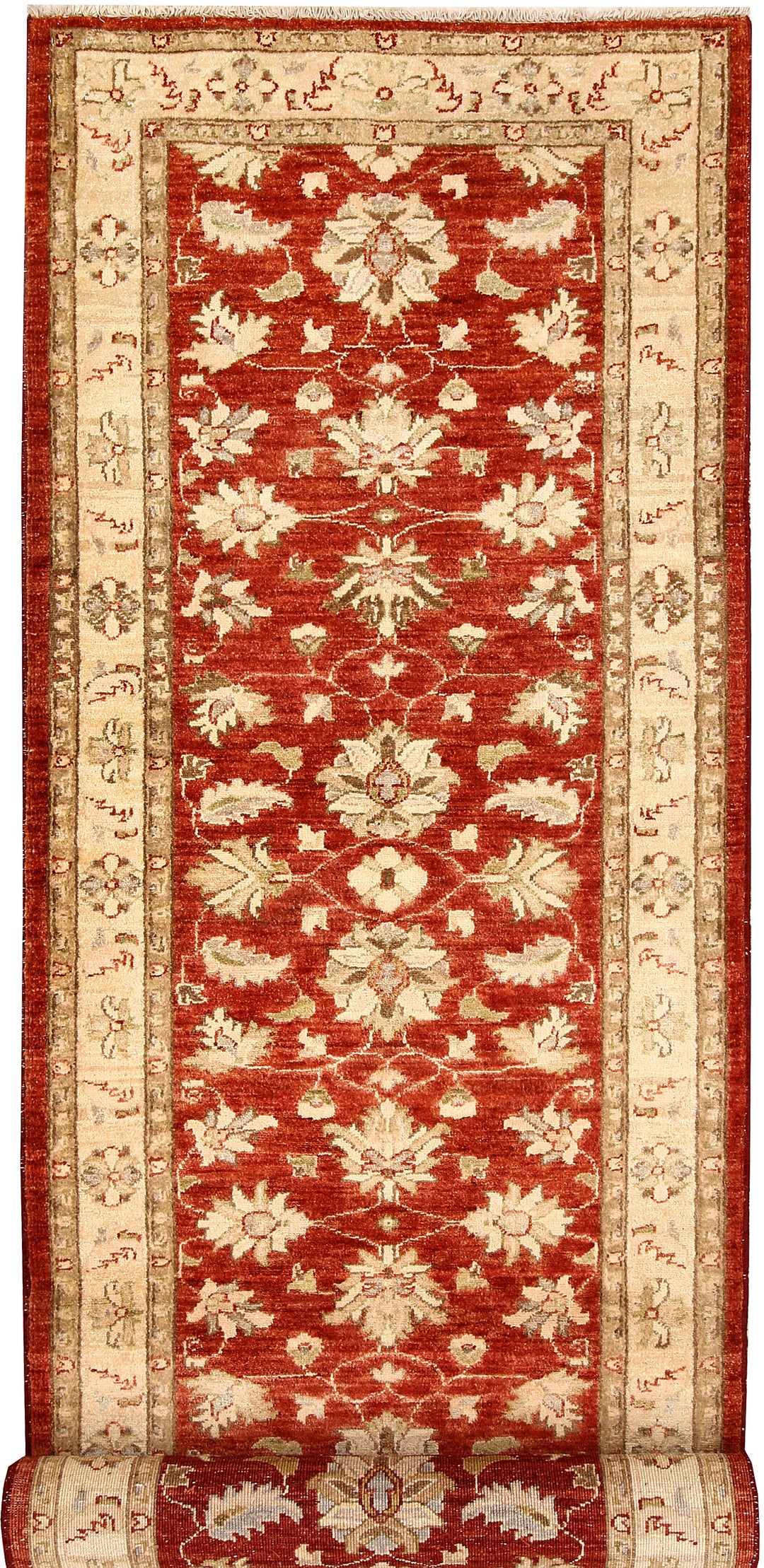 Orange Red Ziegler 2' 9 x 9' 7 - No. 65347 - ALRUG Rug Store