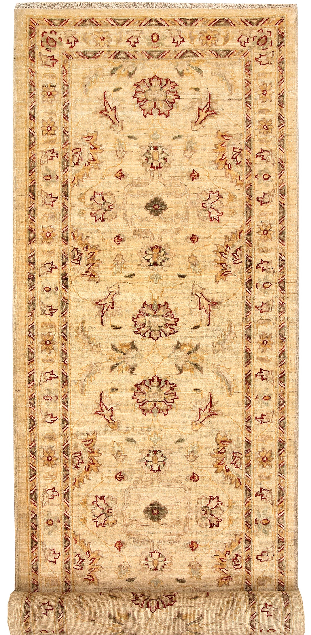 Navajo White Oushak 2' 8 x 9' 8 - No. 65355 - ALRUG Rug Store