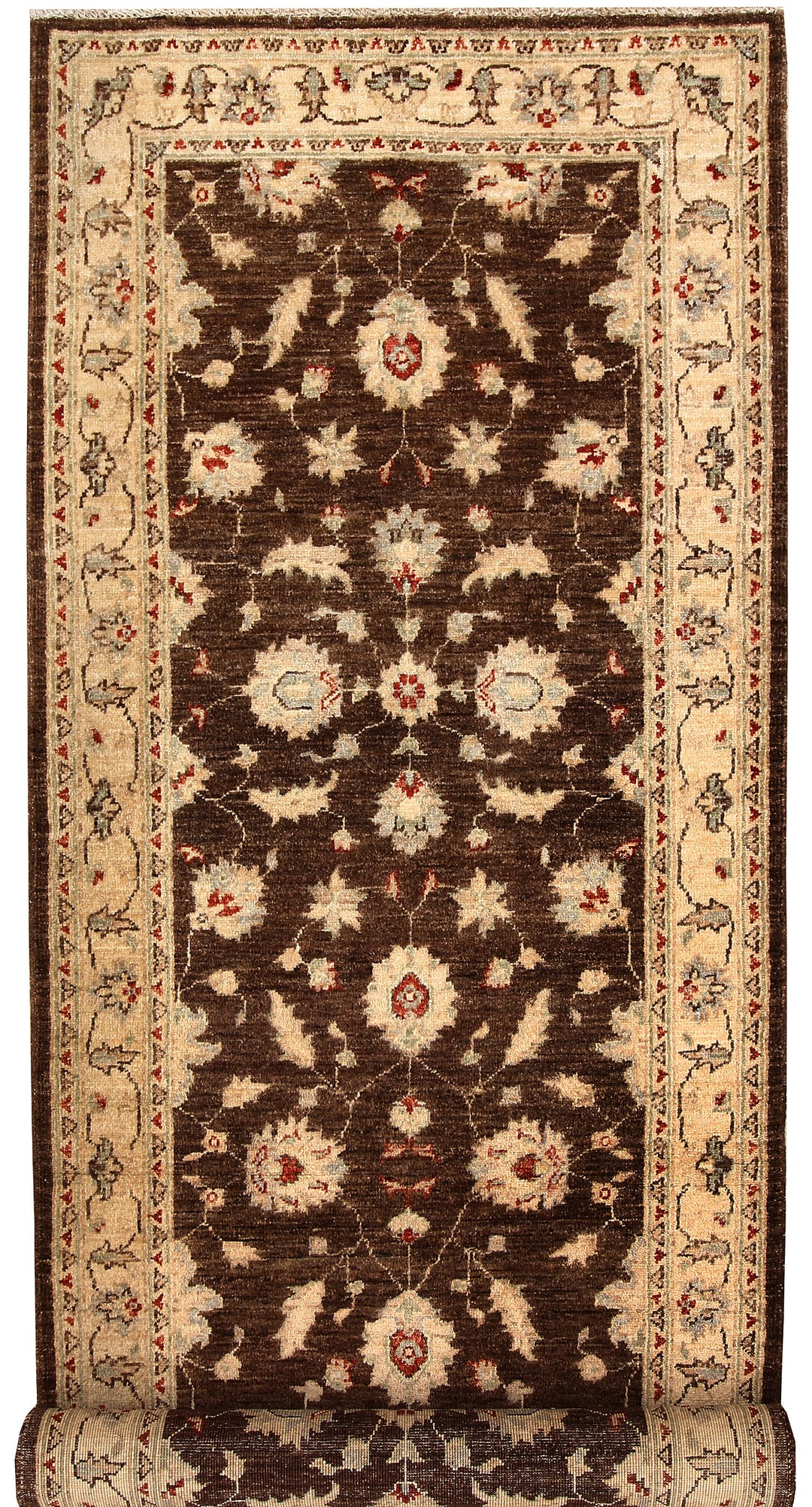 Saddle Brown Ziegler 3' x 9' 1 - No. 65359 - ALRUG Rug Store