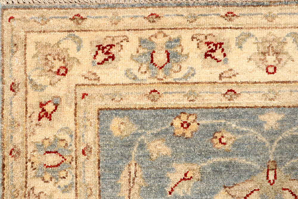 Light Slate Grey Oushak 3' x 9' 9 - No. 65360 - ALRUG Rug Store