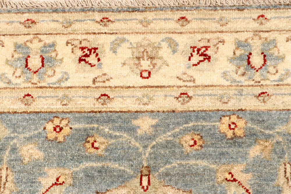 Light Slate Grey Oushak 3' x 9' 9 - No. 65360 - ALRUG Rug Store